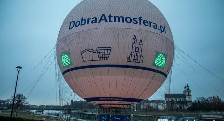 Badanie jakości powietrza za pomocą... balonu