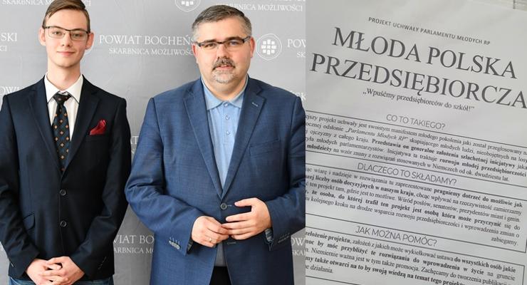 Młodzi Parlamentarzyści prezentują swoje uchwały
