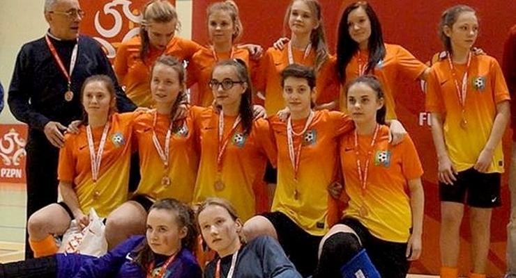 „Brązowe" piłkarki z Sobolowa
