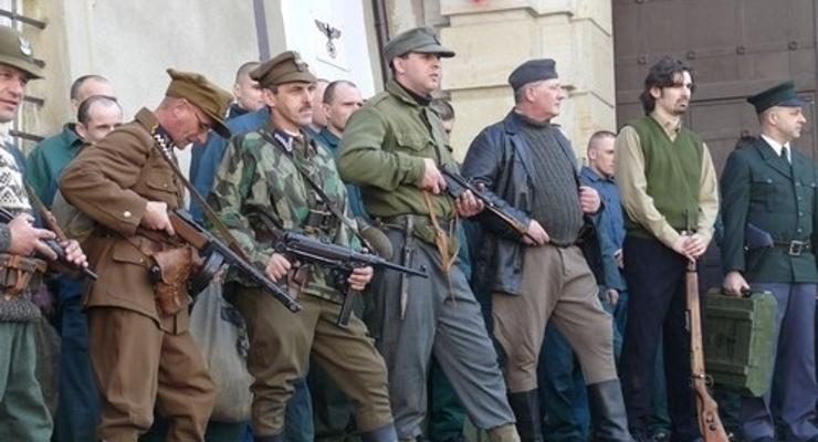  Wiśnicz: rekonstrukcja walk z czasów okupacji niemieckiej przyciągnęła tłumy