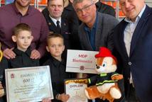 Zawody Młodzieżowych Drużyn Pożarowych w Łapczycy