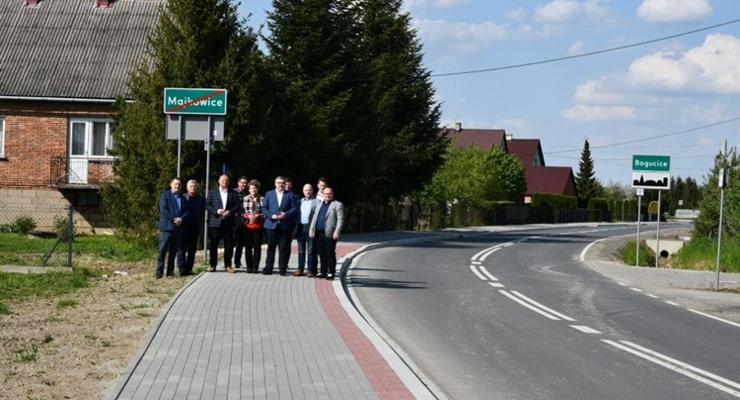 8 milionów złotych pochłonęła modernizacja drogi w Majkowicach i Bogucicach