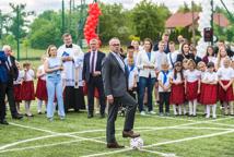 Bogucice ma nowe, wielofunkcyjne boisko