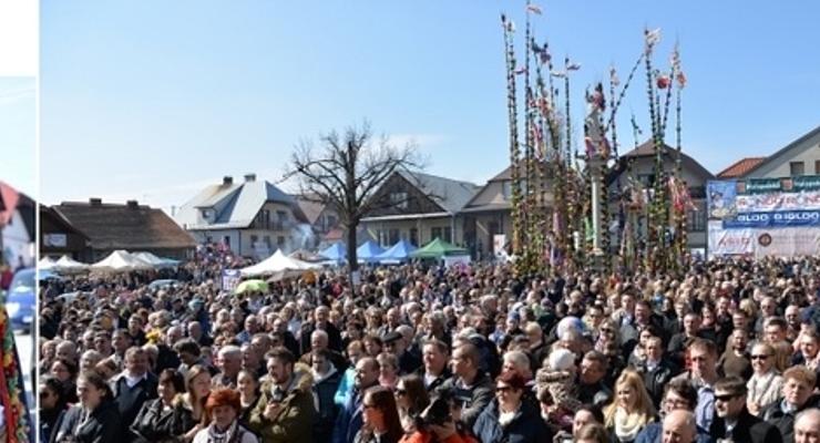 Lipnica Murowana zaroiła się od palm (foto)