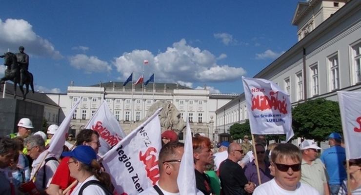 O emeryturach pod Pałacem Prezydenckim