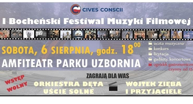 W sierpniu pierwszy Festiwal Muzyki Filmowej w Bochni