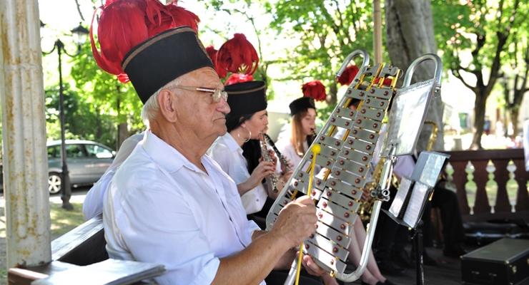 Orkiestra Dęta Kopalni Soli Bochnia zagrała ponownie w Muzycznej Altanie.