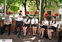 Orkiestra Dęta Kopalni Soli Bochnia zagrała ponownie w Muzycznej Altanie.