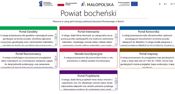 Uruchomiono nowe e-usługi geodezyjne dla mieszkańców i przedsiębiorców