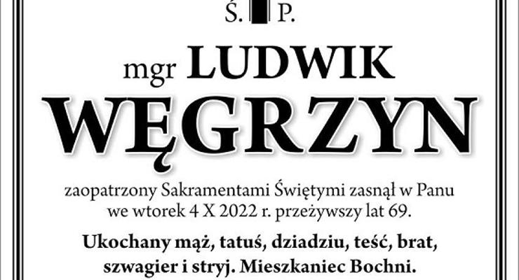 We wtorek pogrzeb Ludwika Węgrzyna