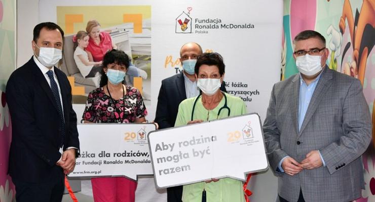 Fundacja McDonalda przekazała łóżka dla bocheńskiego szpitala