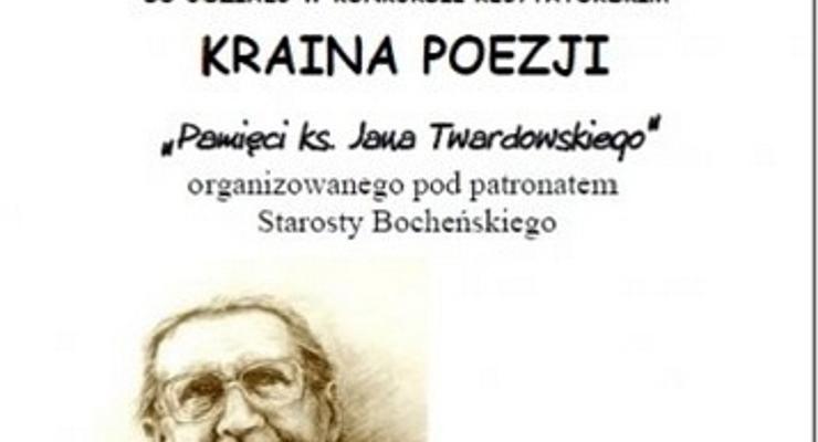 Bursa: konkurs recytatorski Kraina Poezji  