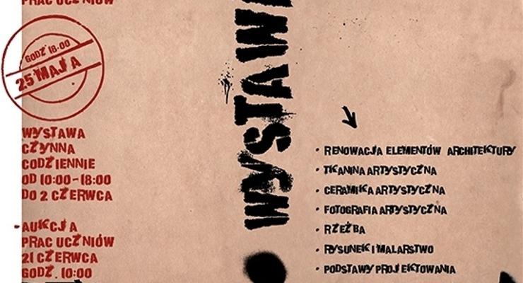 Plastyk zaprasza na wystawę końcoworoczną