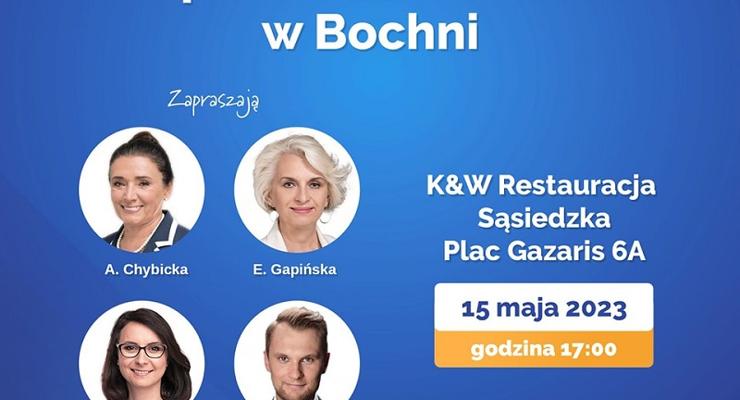 W poniedziałek posłowie Platformy Obywatelskiej spotkają się z bochnianami