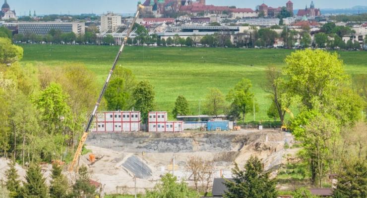 Krakowskie Centrum Muzyki wyrasta z ziemi