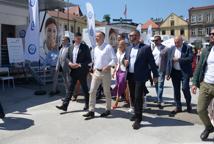 Niespodziewana wizyta Andrzeja Dudy w Bochni. Prezydent na Rynku