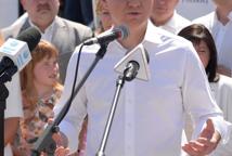 Niespodziewana wizyta Andrzeja Dudy w Bochni. Prezydent na Rynku