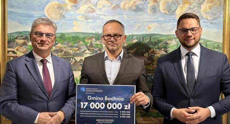 Na co pójdzie duże dofinansowanie w Gminie Bochnia