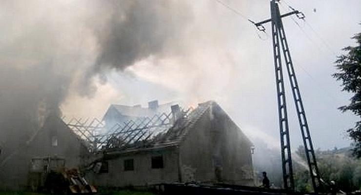Samozapłon przyczyną pożaru w Żegocinie?