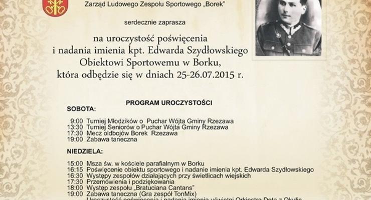 Katyńczyk patronem obiektu sportowego w Borku