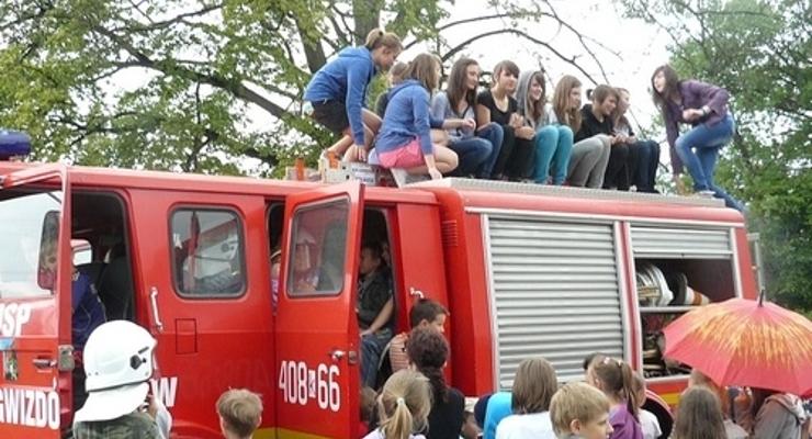 "Strażacki" Dzień Dziecka w Nieszkowicach
