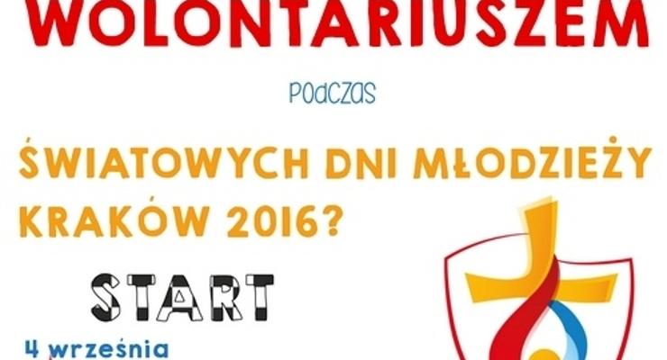 Cały czas poszukiwani są woluntariusze ŚDM