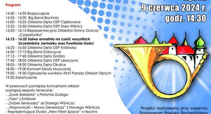 Dni Wiśnicza, Parada Orkiestr Dętych