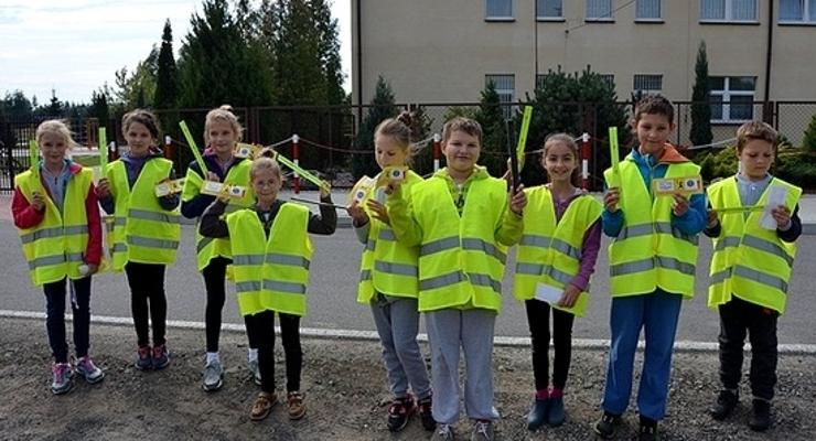 Odblaskowe dzieciaki z Mikluszowic
