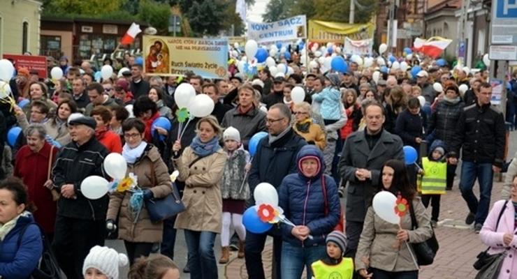 Marsz dla życia i rodziny przeszedł ulicami Brzeska