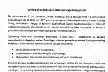 Język nienawiści symaptyczki PO z I Liceum tematem obrad Rady Powiatu