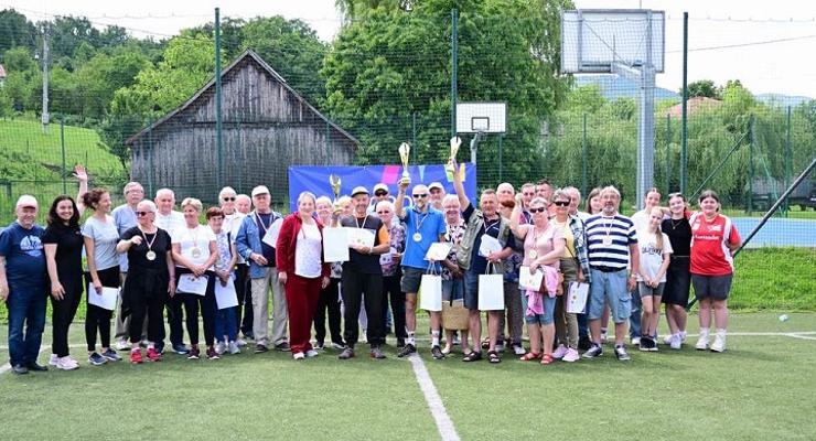 Sportowe zmagania seniorów w Żegocinie