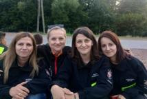 Młodzi strażacy na obozie wakacyjnym