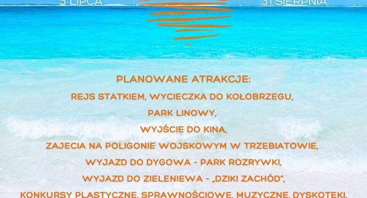 Gmina Łapanów wysyła dzieci nad morze