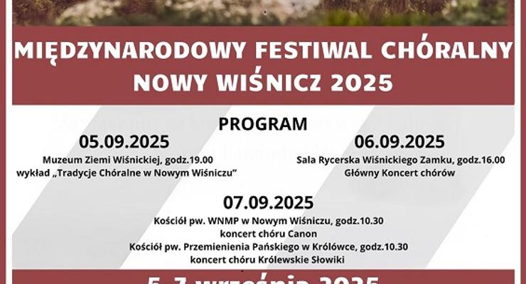 Festiwal chórów w Nowym Wiśniczu