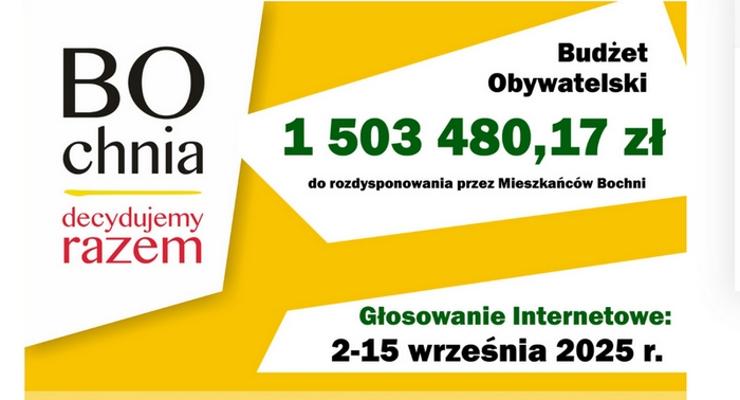 Budżet Obywatelski: głosowanie od 2 września
