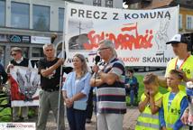 Ruch Obrony Granic – czego dotyczyła pikieta w Bochni? Protest PiS przeciwko samemu sobie