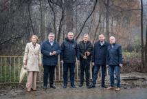 Wiceminister i samorządowcami wizytowali inwestycje drogowe