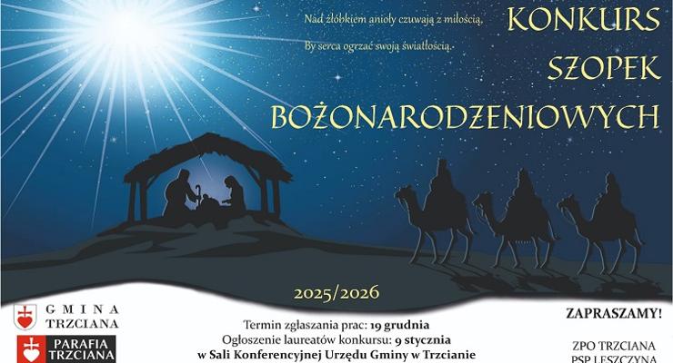 Konkurs na szopkę w Trzcianie