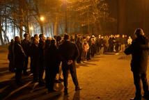 Marsz Ciszy przeszedł na Uzbornię