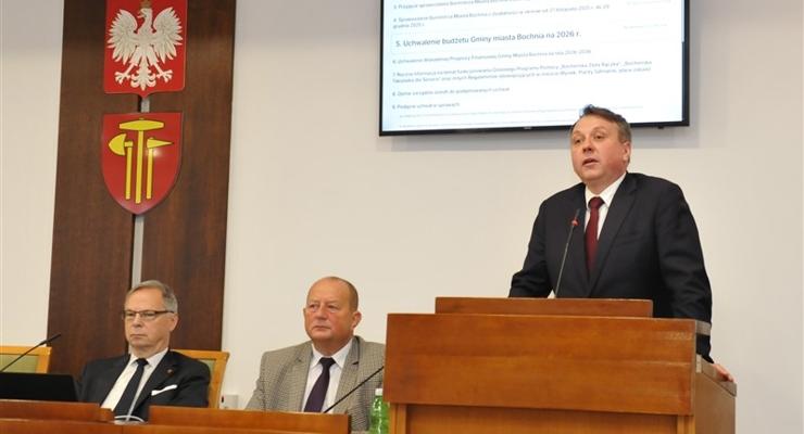 Piotr Dziurdzia na Sesji Rady Miasta – są dobre wiadomości dla Bochni