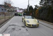 Święto Trzech króli - podjechali królewskimi kabrioletami