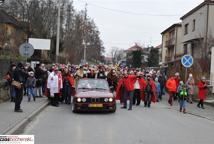 Święto Trzech króli - podjechali królewskimi kabrioletami