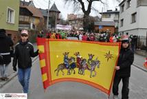 Święto Trzech króli - podjechali królewskimi kabrioletami