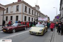 Święto Trzech króli - podjechali królewskimi kabrioletami