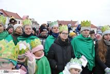 Święto Trzech króli - podjechali królewskimi kabrioletami
