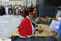Święto Trzech króli - podjechali królewskimi kabrioletami