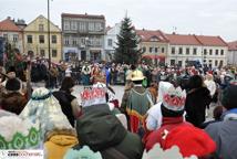 Święto Trzech króli - podjechali królewskimi kabrioletami