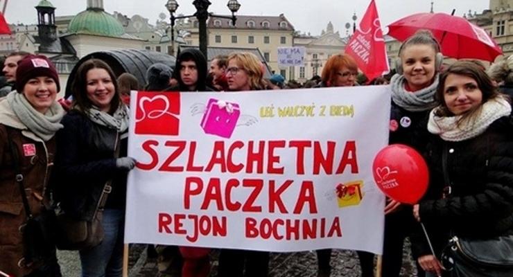 Marsz na otwarcie bazy „Szlachetnej Paczki”