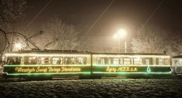 Św. Mikołaj przyjedzie w tym roku do Krakowa tramwajem 