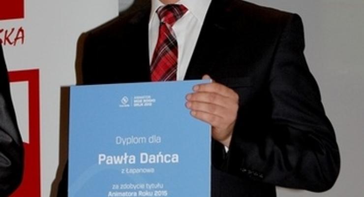Paweł Daniec Animatorem Roku 2015